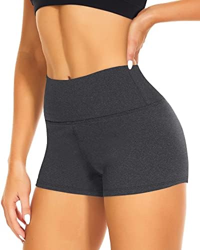 CAMPSNAIL pantaloni scurți de antrenament pentru femei-Buttery Soft high Waisted Biker Spandex Booty volei gym Shorts pentru