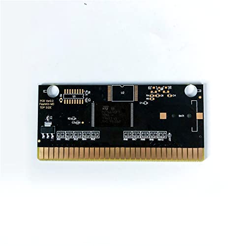 Aditi MIG -29 Fighter Pilot - SUA etichetă Flashkit MD Electroless Gold PCB Card pentru Sega Genesis Megadrive Video Game Console