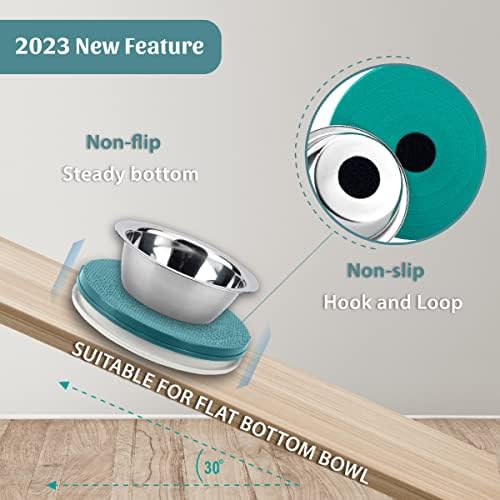 SoulThink Anty Proof Cat Dog Bowl Tray - 2023 noua inovație Anti Ant mâncare pentru animale de companie în interior fără substanțe