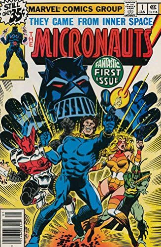 Micronauts 1 FN; carte de benzi desenate Marvel / Bill Mantlo