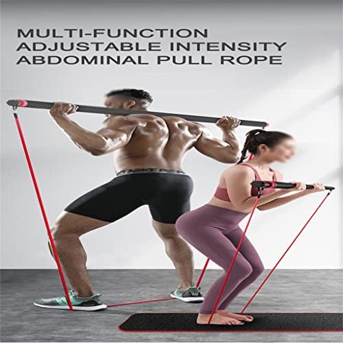 XXXDXDP Antrenament pentru corp complet portabil All-in-Fitness Set Set Forță Echipamente de antrenament Pilates Benzi de rezistență