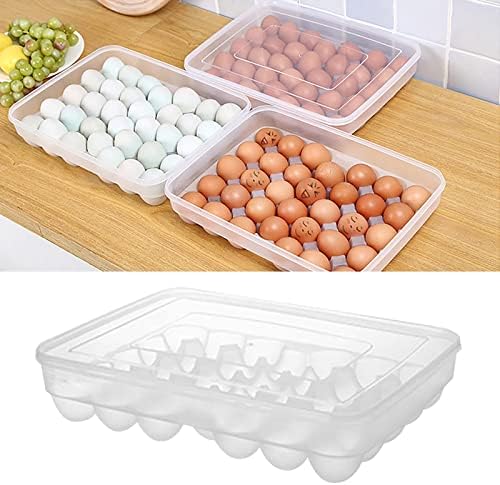 Depozitare cutie compartiment frigider Rack 34 cutie ouă ouă proaspete depozitare Textile pentru casă sub pat organizator de