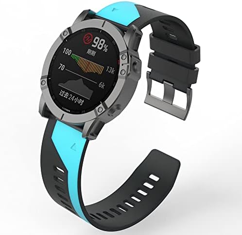 FNDWJ 26 22mm Quick Fit Watchband pentru Garmin Fenix ​​6x 6 Pro 5x 5 Plus 3 HR 935 Enduro Bretele Silicon Easyfit Rapid Rapid