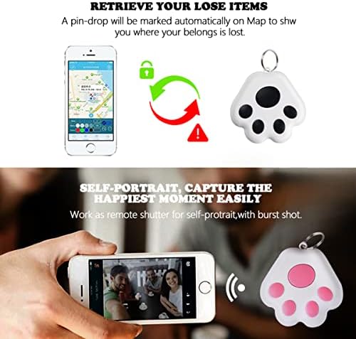 Bluetooth Tracker cheie Finder Paw GPS Tracker Wireless două Mod de localizare dispozitive Selfie accesorii Anti-pierdut alarma