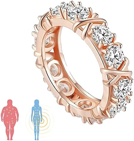 ABHAG Magnetic Zircon modelarea Cross Full Moissanite Diamond Ring Inel de Zircon modelarea inel Magnetic 925 Sterling Silver