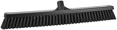 Vikan - 31949 24 Combo Push Broom- Soft/Striaj, Negru