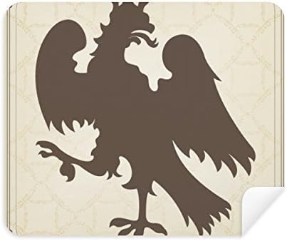Europ animale emblema națională avânta vultur pânză de curățare ecran Cleaner 2pcs piele de căprioară Fabric