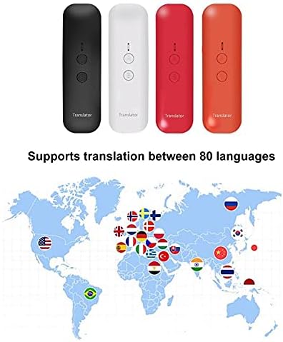 XXXDXDP Bluetooth 5.0 conexiune rapidă reîncărcabilă Mini voce portabilă traducător inteligent în mai multe limbi pentru întâlniri
