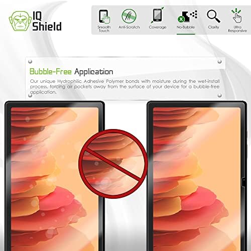 Protector de ecran IQShield compatibil cu Samsung Galaxy Tab A7 Film Clear Ant-Bubble