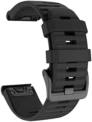 FNDWJ 26mm Sport Sport Silicon Watchband WristRap pentru Garmin Fenix ​​6x 6 6S Pro 5x 5 5s Plus 3 HR 20 22mm Fit Easy Rapid