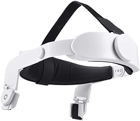 Cureaua de cap Shuaiyin pentru Oculus Quest 2, banda de cap VR Reduceți cureaua de halo reglabilă pentru presiune pentru Oculus