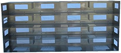 Cadru Din Oțel Inoxidabil Tip Congelator Rack Holding 16-2 Cutii Cryostorage-Se Potrivesc Cele Mai Multe Congelatoare Verticale