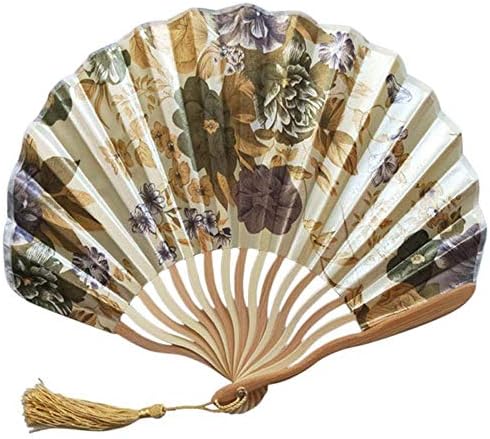 Ventilator pliabil htllt în mână fani de mână fani pliați ventilator de mână manual ventilator de bambus cool, f