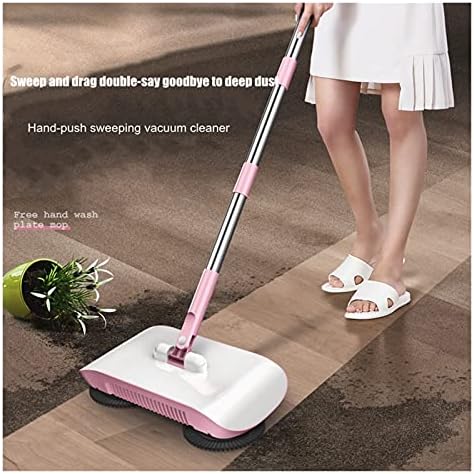 Justhengguang Electric Brooms Smart Broom Robot Robot Cleaner Floor Acasă Shearter MOP MOP MAINA MANE MANE MOMENE pentru curățare a podelelor Ustensile de curățare