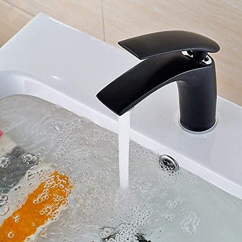 Robinete, robinete, robinete, robinetul de bazin Negru de căldură rece amestec de apă de la robinet baie intensificarea deasupra