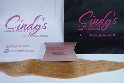 Cindy ' s Touch Tape în extensii de păr uman naturale reale capete groase drepte și rezistente la căldură pentru coafare