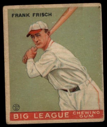 1933 Goudey 49 Frankie Frisch St. Louis Cardinals Cardinals