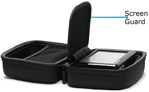Navitech negru greu GPS Carry caz compatibil cu Garmin Zumo XT 5.5