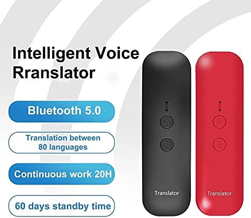 ZCMEB 5.0 conexiune rapidă reîncărcabilă Mini voce portabilă traducător inteligent în mai multe limbi pentru întâlniri de afaceri