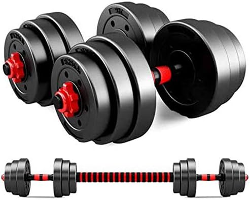 Huiit Reglabil de Fitness gantera si mreana 2-in-1 Set gratuit greutate cu conectarea Rodall scop Home Gym Office Men ' s Lifting