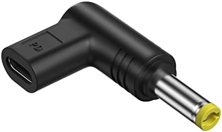 Diarypiece 12V USB C mamă la DC-tată conector de alimentare de încărcare, Tip C la DC-Jack Plug adaptor convertor pentru Router