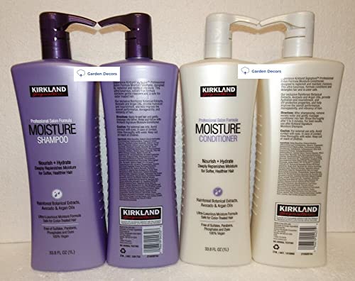 Kirkland Signature Professional Salon Formula Șampon și balsam de umiditate 33.8fl oz 1 Litter