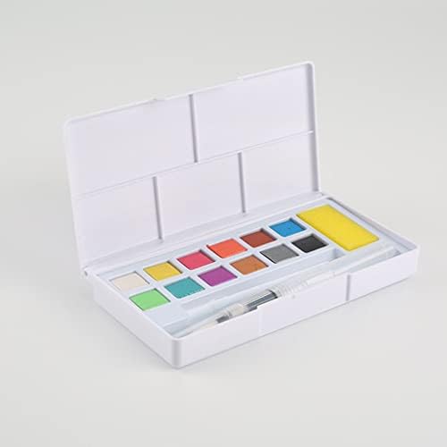 SDGH Solid Pigment Apariță Vopsea metalică 12 Culoare cu cutie alb Solid Gouache vopsea vopsea acuarelă