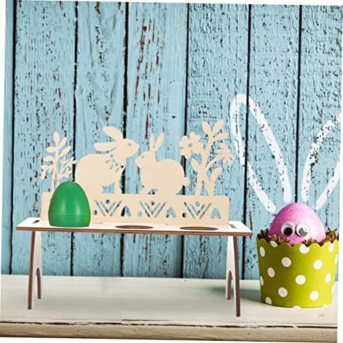 Tofficu ou Rack tort decorare Cupcake Toppers Home Decor 6 Grid ou tava Easter Egg raft Vintage ou Dispenser Easter Egg Stand