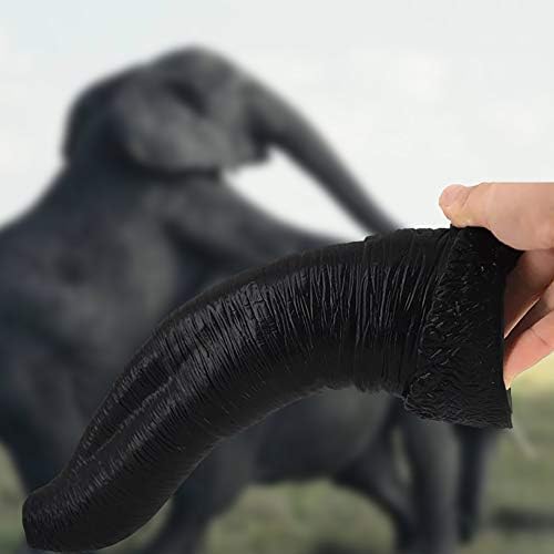 Dildo pentru animale, elefant realist supradimensionat penis cocoș dong cadouri de Crăciun masturbator feminin masaj vaginal