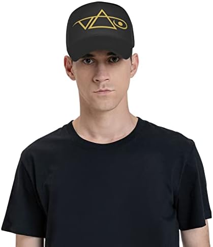 Johnjmax Steve Vai Logo Cap Cap pălărie reglabilă pentru bărbați și femei negre