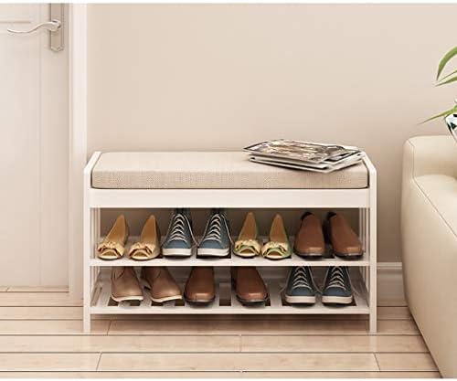Rafturi pentru încălțăminte liberă schimbarea pantofilor pantofi pentru pantofi scaunul de depozitare poate sta, lemn solid