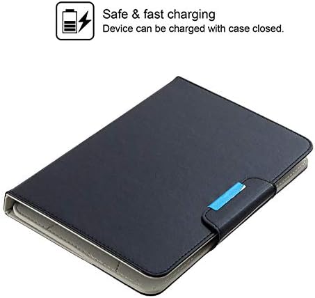Carcasă de tabletă universală de 8 inci, capac de suport portofel GSFY cu sloturi de card pentru iPad Mini 12345/Samsung Galaxy
