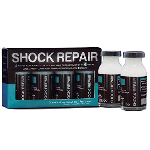 TRUSS Shock Repair - tratamentul părului pentru păr deteriorat-fiole foarte concentrate pentru Reconstrucție Săptămânală &