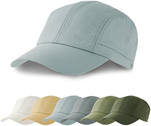 zowya Uscare Rapidă în aer liber Sport Hat nestructurate UPF40 + Running Cap pentru bărbați Femei Impermeabil Respirabil