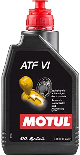 Motul 105774 Set de 8 sticle de 1 litru de lichid de transmisie automată ATF VI