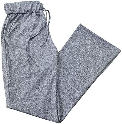 MIASHUI BUSINESC Pantaloni casual pentru femei Pantaloni de bumbac elastic pentru femei Pantaloni de buzunar casual late pentru