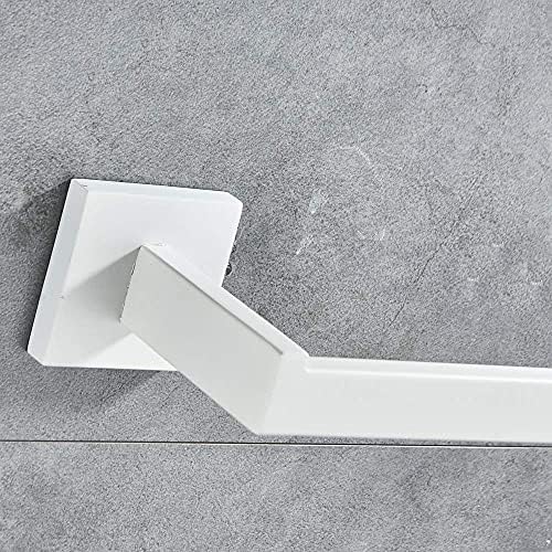 Diaod alb 4 bucăți accesorii hardware pentru baie set de capac montată pe perete, suport pentru hârtie igienică, suport de