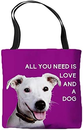 Tot ce ai nevoie este dragostea și un câine de câine JRT Jack Russell Terrier Design