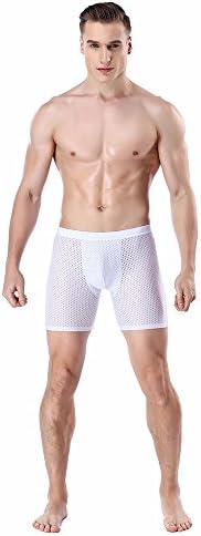 Lenjerie de lenjerie pentru bărbați pantaloni scurți sexy boxer subpanturi shii pentru bărbați, trunchiuri de bărbați se umflă