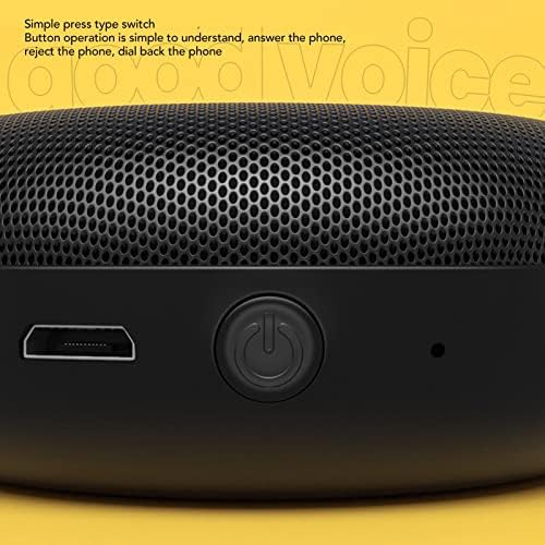Alomejor Bt Speaker ABS impermeabil mini dimensiune portabilă USB încărcare BT difuzor pentru acasă negru în aer liber