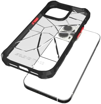 Element Caz Ops Special pentru iPhone 14 Pro Max - agresiv accidentat, ușor și MIL -Spec -picătură testată - Clear/Negru -