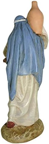 Figurină Ferrari & Arrighetti Nativity Figurină: Păstor cu Jug - Colecția Martino Landi - linie de 16cm / 6.3in
