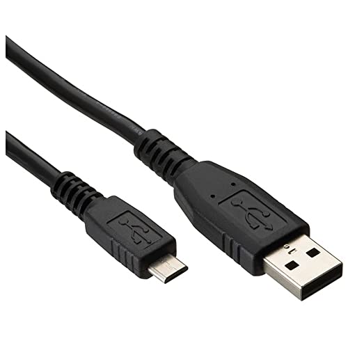 Cablu USB Digital Camera Synergy, compatibil cu Sony Alpha A7R II Camera digitală, 3 ft. Cablu de date USB MicroUSB la USB