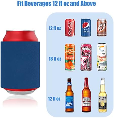 Desing Wish 12oz Standard Can Can Can Mânecă Cocoșare pentru băuturi fără alunecare a coșurilor/sticle/cupe Suport pentru mâneci