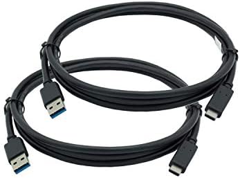Pachet de două USB 3.1 Tip C Masculin la Tip B Cabluri masculine pentru HP Număr de piesă: 914121-003