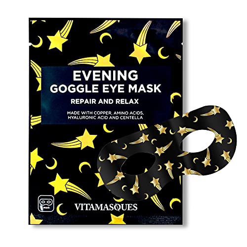 Vitamasques Under Eye Mask, 3 pachete ultra -revizitalizante Masca de ochelari, Hidrati și netezi linii fine și obosite privind