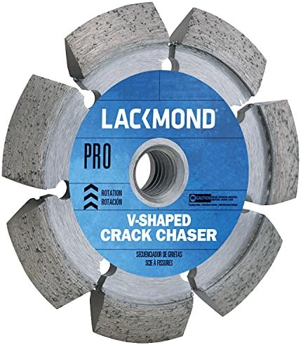 LASME LASSMOND PRO în formă de V lama - 4 Chaser de fisuri din beton cu segment de formă V pentru tăieturi de beton curate
