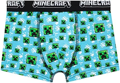Minecraft baieti boxeri pachet de 3