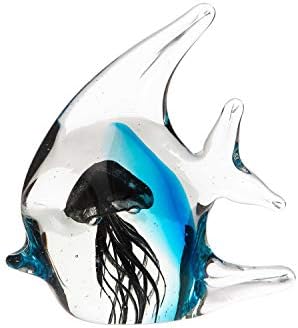 Beachcombers de 5 Fish Angel Glass cu meduză smochin albastru