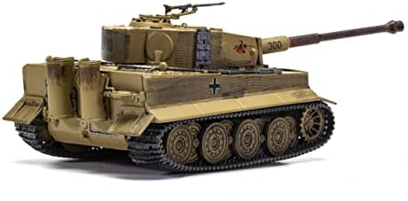 Corgi turnat sub presiune Panzerkampfwagen VI Tiger 131 Ausf E 1: 50 afișaj tanc militar model CC60514, Desert Beige